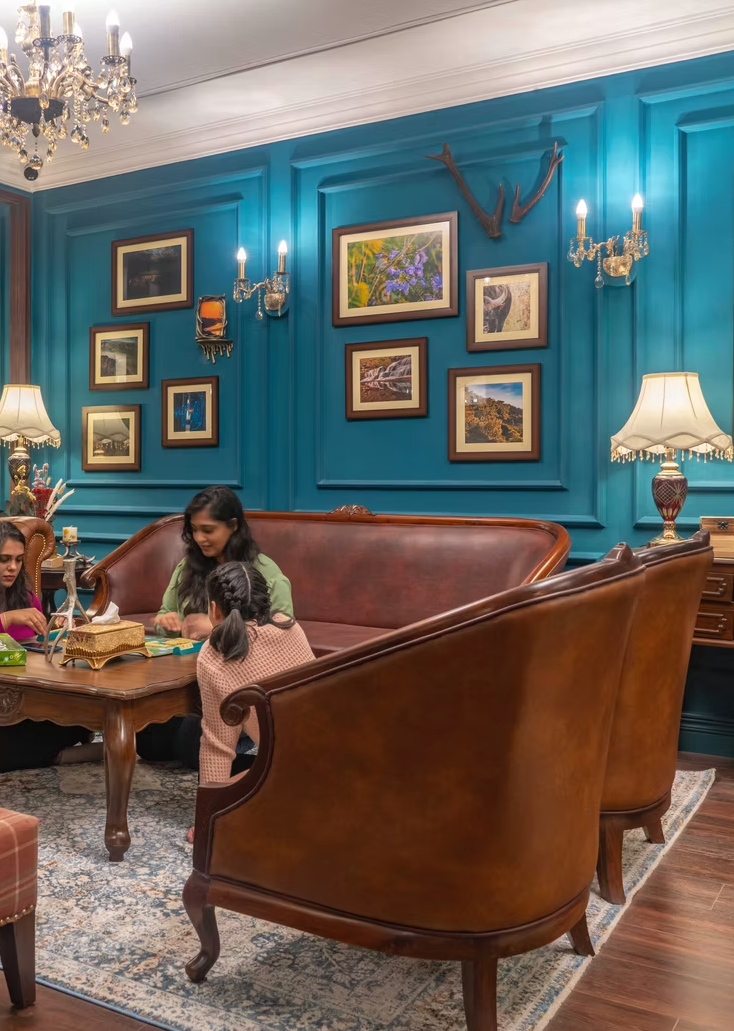 Kelso House, Ooty — living area