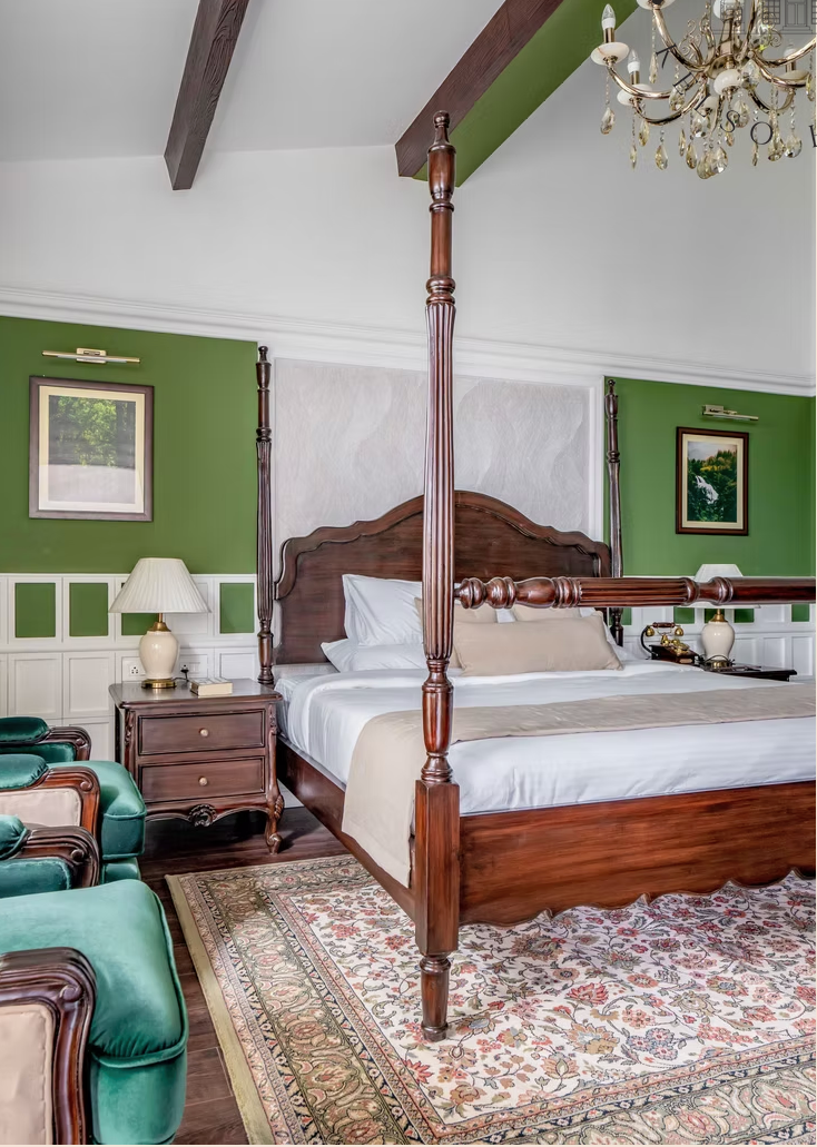 Kelso House, Ooty — bedroom